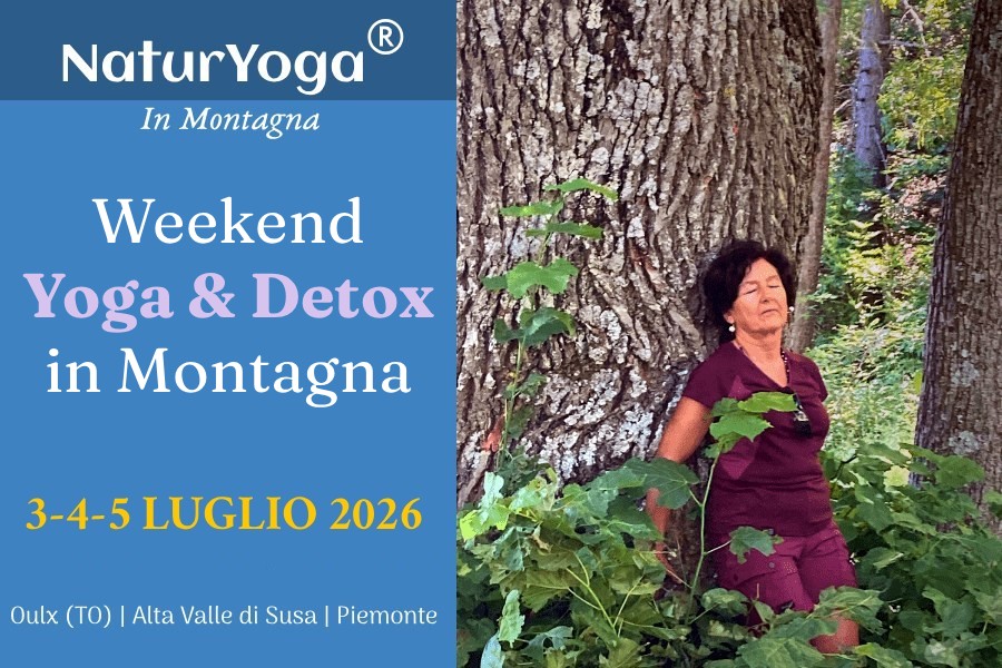 NaturYoga® Detox in Montagna Estate 2026 | Alta Valle di Susa | Oulx (TO)