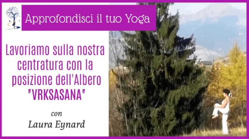 VRKSASANA: Lavoriamo sulla nostra centratura con la posizione dell'albero
