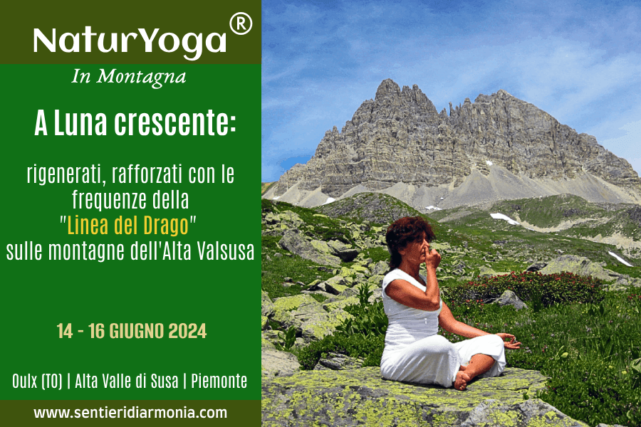 NaturYoga® a Luna crescente: vacanze yoga in montagna