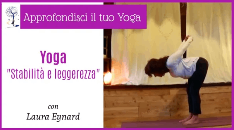 Yoga stabilità e leggerezza