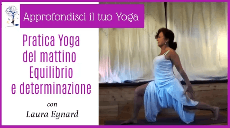 Pratica Yoga del mattino equilibrio e determinazione